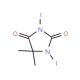 1,3-Diiodo-5,5-dimethylhydantoin (CAS 2232-12-4) - chemical structure image