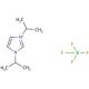 1,3-Diisopropylimidazolium tetrafluoroborate (CAS 286014-34-4) - chemical structure image