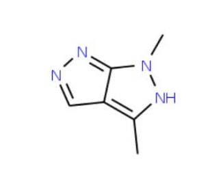 1,3-Dimethyl-1,6-dihydropyrazolo[3,4-c]pyrazole - chemical structure image