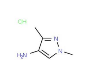 1,3-Dimethyl-1H-pyrazol-4-ylamine hydrochloride (CAS 1147222-02-3) - chemical structure image