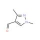 1,3-dimethyl-1H-pyrazole-4-carbaldehyde (CAS 25016-12-0) - chemical structure image