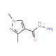 1,3-Dimethyl-1H-pyrazole-4-carbohydrazide - chemical structure image