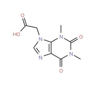 (1,3-Dimethyl-2,6-dioxo-1,2,3,6-tetrahydro-purin-9-yl)-acetic acid - chemical structure image