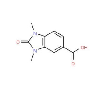 1,3-Dimethyl-2-oxo-2,3-dihydro-1H-benzo-imidazole-5-carboxylic acid - chemical structure image
