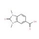 1,3-Dimethyl-2-oxo-2,3-dihydro-1H-benzo-imidazole-5-carboxylic acid - chemical structure image