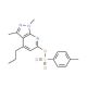 1,3-dimethyl-4-propyl-1H-pyrazolo[3,4-b]pyridin-6-yl 4-methylbenzenesulfonate - chemical structure image