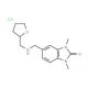 1,3-Dimethyl-5-{[(tetrahydro-furan-2-ylmethyl)-amino]-methyl}-1,3-dihydro-benzoimidazol-2-one hcl - chemical structure image