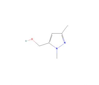 1,3-Dimethyl-5-(hydroxymethyl)-1H-pyrazole (CAS 57012-20-1) - chemical structure image