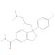 1-[3-(Dimethylamino)propyl]-1-(4-fluorophenyl)-1,3-dihydro-5-isobenzofurancarboxamide (CAS 64372-56-1) - chemical structure i