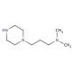1-[3-(Dimethylamino)propyl]piperazine (CAS 877-96-3) - chemical structure image