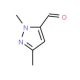 1,3-Dimethylpyrazole-5-carbaldehyde (CAS 25016-09-5) - chemical structure image
