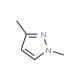 1,3-Dimethylpyrazole (CAS 694-48-4) - chemical structure image