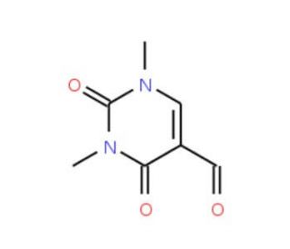 1,3-Dimethyluracil-5-carboxaldehyde (CAS 4869-46-9) - chemical structure image