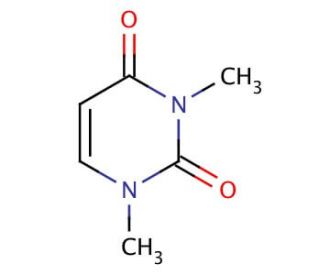 1,3-Dimethyluracil (CAS 874-14-6) - chemical structure image