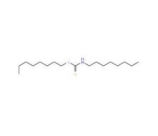 1,3-Dioctyl-2-thiourea (CAS 34853-57-1) - chemical structure image