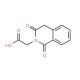 (1,3-dioxo-3,4-dihydroisoquinolin-2(1H)-yl)acetic acid (CAS 52208-61-4) - chemical structure image