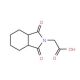 (1,3-Dioxo-octahydro-isoindol-2-yl)-acetic acid (CAS 138220-90-3) - chemical structure image