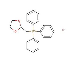(1,3-Dioxolan-2-ylmethyl)triphenylphosphonium bromide (CAS 52509-14-5) - chemical structure image