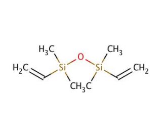 1,3-Divinyltetramethyldisiloxane (CAS 2627-95-4) - chemical structure image