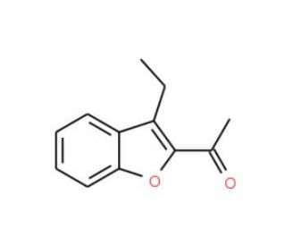 1-(3-ethyl-1-benzofuran-2-yl)ethanone - chemical structure image