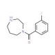 1-(3-fluorobenzoyl)-1,4-diazepane - chemical structure image
