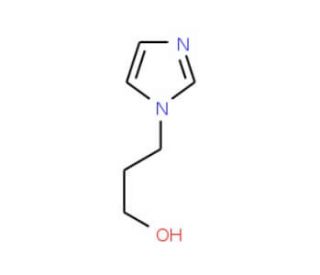 1-(3-Hydroxypropyl)-1H-imidazole (CAS 51390-23-9) - chemical structure image