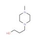 1-(3-Hydroxypropyl)-4-methylpiperazine (CAS 5317-33-9) - chemical structure image