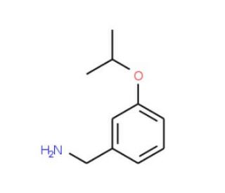 1-(3-Isopropoxyphenyl)methanamine (CAS 386704-11-6) - chemical structure image
