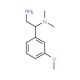 1-(3-Methoxy-phenyl)-N*1*,N*1*-dimethyl-ethane-1,2-diamine (CAS 855715-34-3) - chemical structure image