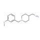 [1-(3-Methoxybenzyl)piperidin-4-yl]methylamine - chemical structure image
