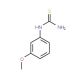 1-(3-Methoxyphenyl)-2-thiourea (CAS 37014-08-7) - chemical structure image