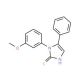 1-(3-methoxyphenyl)-5-phenyl-1H-imidazole-2-thiol - chemical structure image