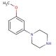 1-(3-Methoxyphenyl)piperazine (CAS 16015-71-7) - chemical structure image