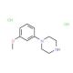 1-(3-Methoxyphenyl)piperazine dihydrochloride (CAS 6968-76-9) - chemical structure image