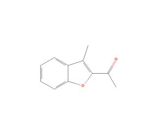 1-(3-methyl-1-benzofuran-2-yl)ethanone (CAS 23911-56-0) - chemical structure image