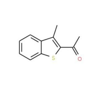 1-(3-methyl-1-benzothien-2-yl)ethanone (CAS 18781-31-2) - chemical structure image