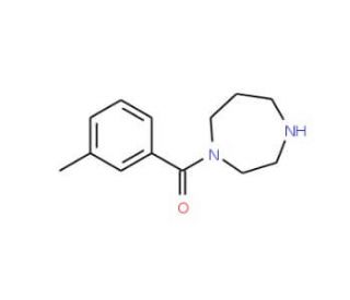 1-(3-methylbenzoyl)-1,4-diazepane - chemical structure image