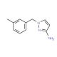 1-(3-Methylbenzyl)-1H-pyrazol-3-amine (CAS 955962-44-4) - chemical structure image