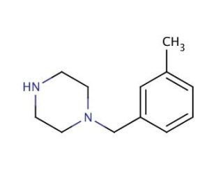 1-(3-Methylbenzyl)piperazine (CAS 5321-48-2) - chemical structure image
