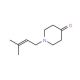 1-(3-methylbut-2-en-1-yl)piperidin-4-one - chemical structure image