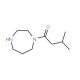1-(3-methylbutanoyl)-1,4-diazepane - chemical structure image