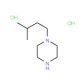 1-(3-methylbutyl)piperazine dihydrochloride - chemical structure image