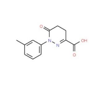 1-(3-methylphenyl)-6-oxo-1,4,5,6-tetrahydropyridazine-3-carboxylic acid - chemical structure image