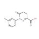 1-(3-methylphenyl)-6-oxo-1,4,5,6-tetrahydropyridazine-3-carboxylic acid - chemical structure image