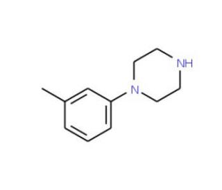 1-(3-Methylphenyl)piperazine (CAS 41186-03-2) - chemical structure image