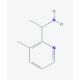 [1-(3-methylpyridin-2-yl)ethyl]amine (CAS 780803-63-6) - chemical structure image
