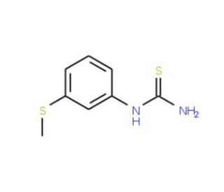 1-[3-(Methylthio)phenyl]-2-thiourea - chemical structure image