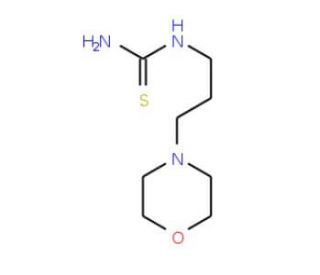 1-(3-Morpholinopropyl)-2-thiourea (CAS 79489-34-2) - chemical structure image
