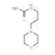 1-(3-Morpholinopropyl)-2-thiourea (CAS 79489-34-2) - chemical structure image