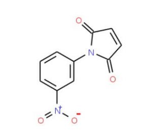 1-(3-Nitro-phenyl)-pyrrole-2,5-dione (CAS 7300-93-8) - chemical structure image